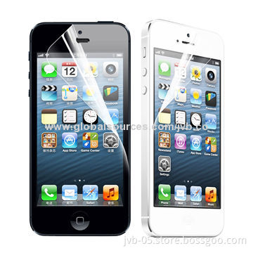 Clear screen guard for iPhone, easy to remove for multiple use